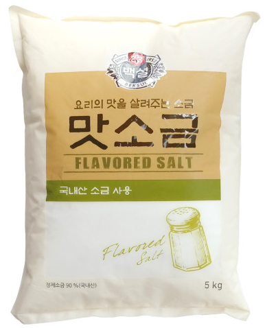 백설 맛소금 5kg