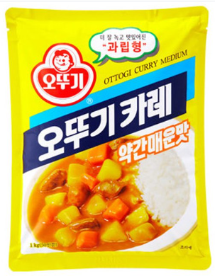 오뚜기카레(약간매운맛)1kg