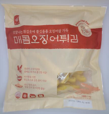 사옹원 매콤 오징어튀김 1kg