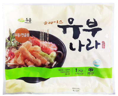 두솔 슬라이스유부 1kg