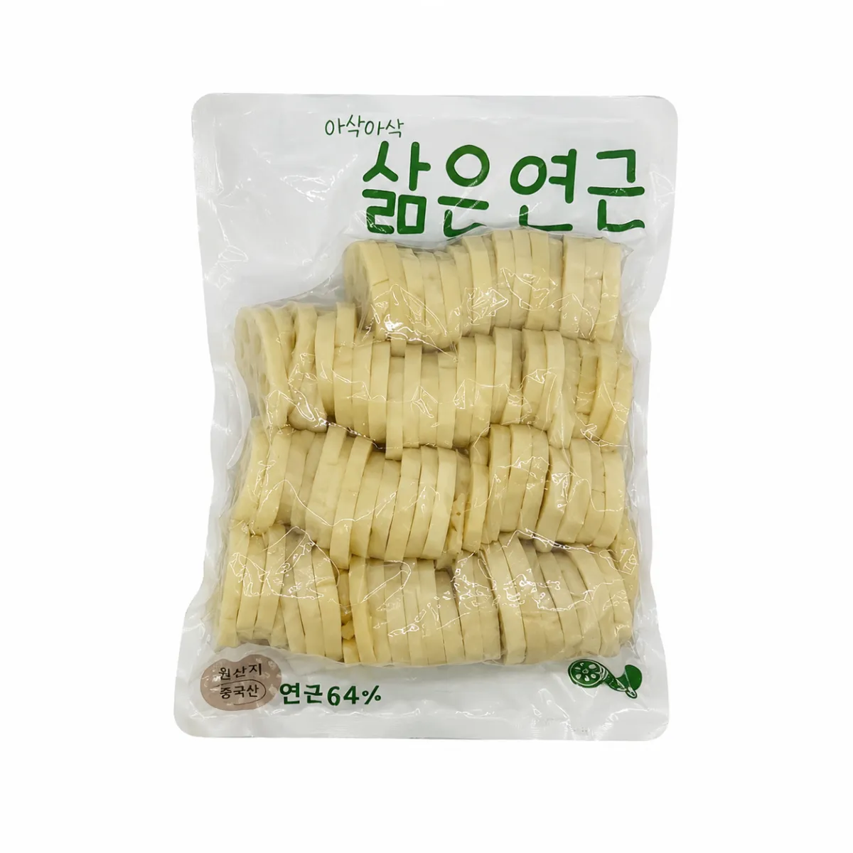 자숙(삶은) 연근채 1KG