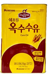 쉐프원 옥수수유 18L