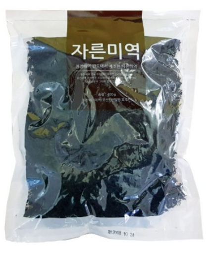 해농 자른미역 400g