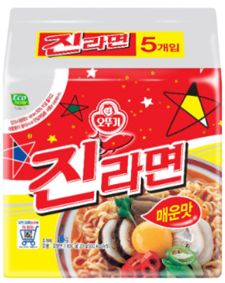 진라면 매운맛 40개입