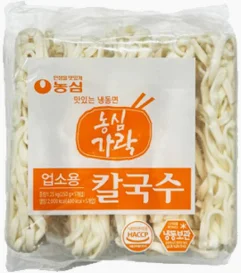 농심가락 냉동칼국수 (250g x 5개)8봉*1박스