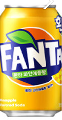 환타 파인애플 뚱캔 355ml x 24