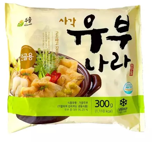 두솔 사각유부300g
