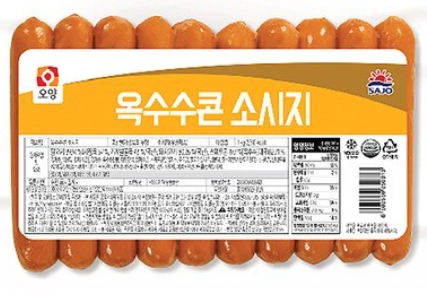 사조 옥수수콘 소시지 1kg
