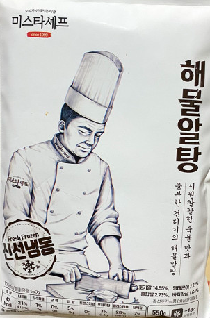 미스타셰프 해물알탕 550g