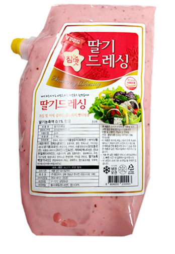 참맛 딸기드레싱 2kg