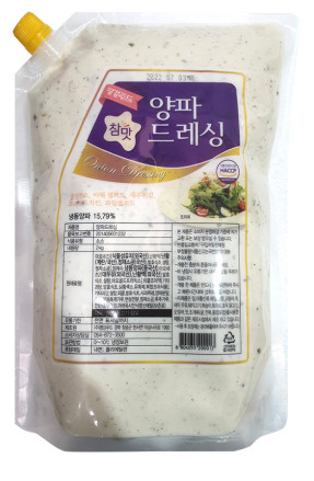 참맛 양파드레싱 2kg