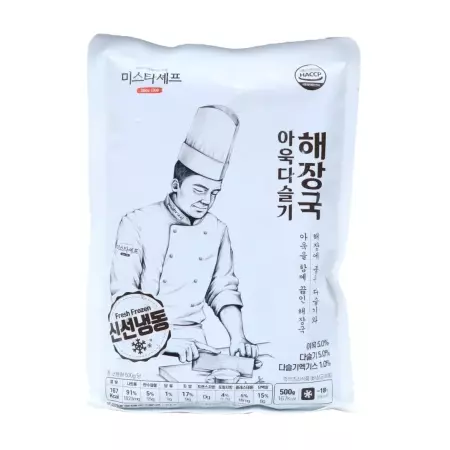미스타셰프 다슬기해장국 500g