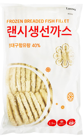 랜시 생선까스 2.5kg