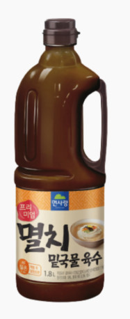 면사랑 멸치밑국물육수 1.8L