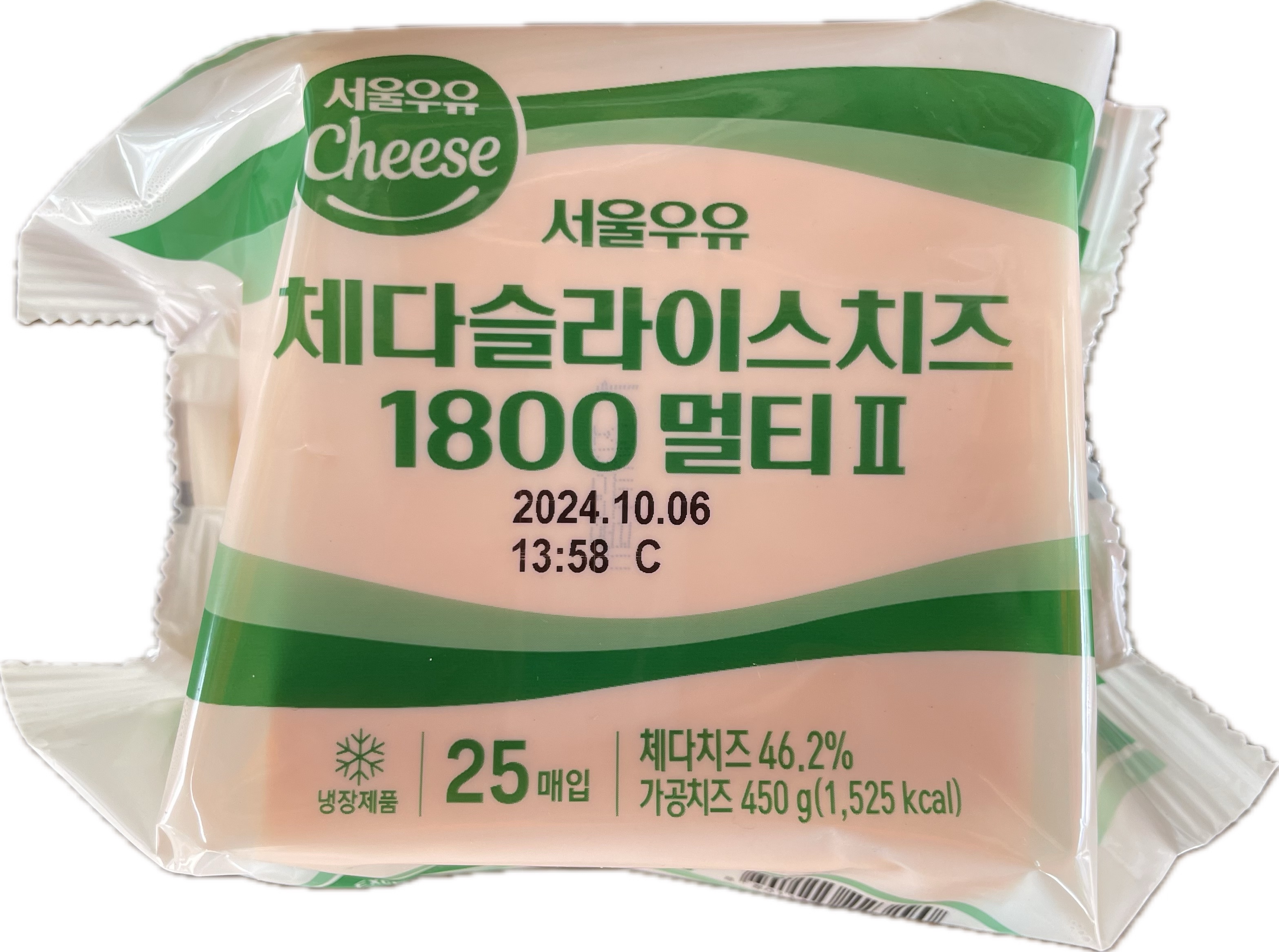 체다슬라이스치즈 25매