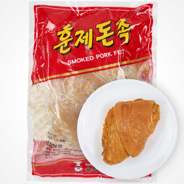 육하원 훈제돈족 700g