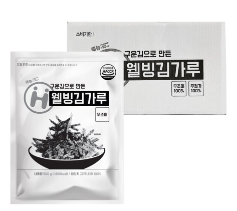 해농 웰빙김가루 500g