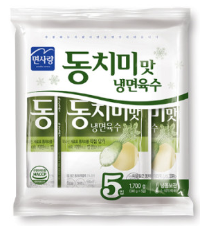 면사랑 동치미육수 340g x 5개입