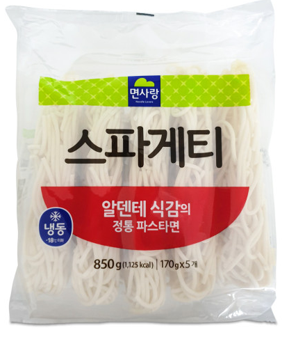 면사랑 냉동 스파게티면 170g x 5개
