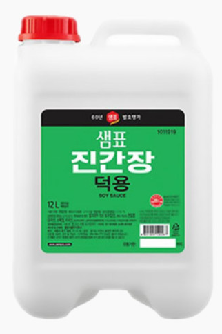 샘표 진간장 12L