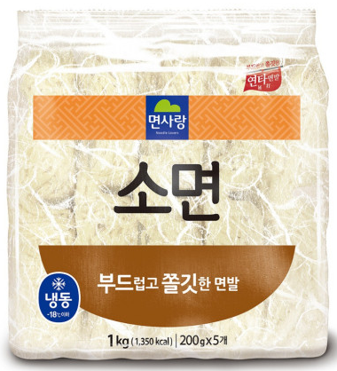 면사랑 냉동소면 (200gx5개)8봉*1박스