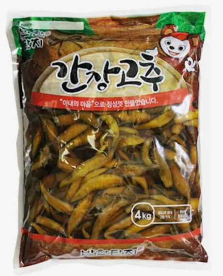 반찬단지 간장고추 4kg