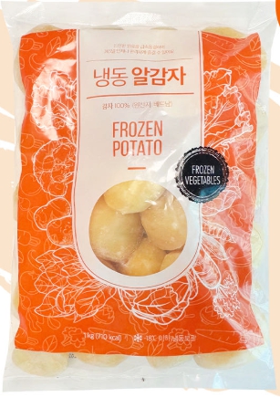 냉동알감자(탈피) 1kg