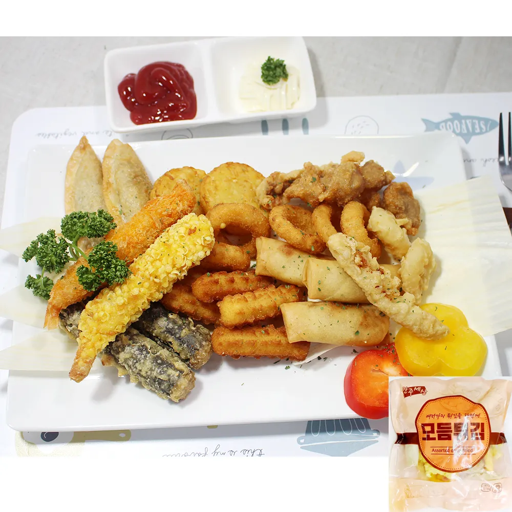 모듬튀김 500g