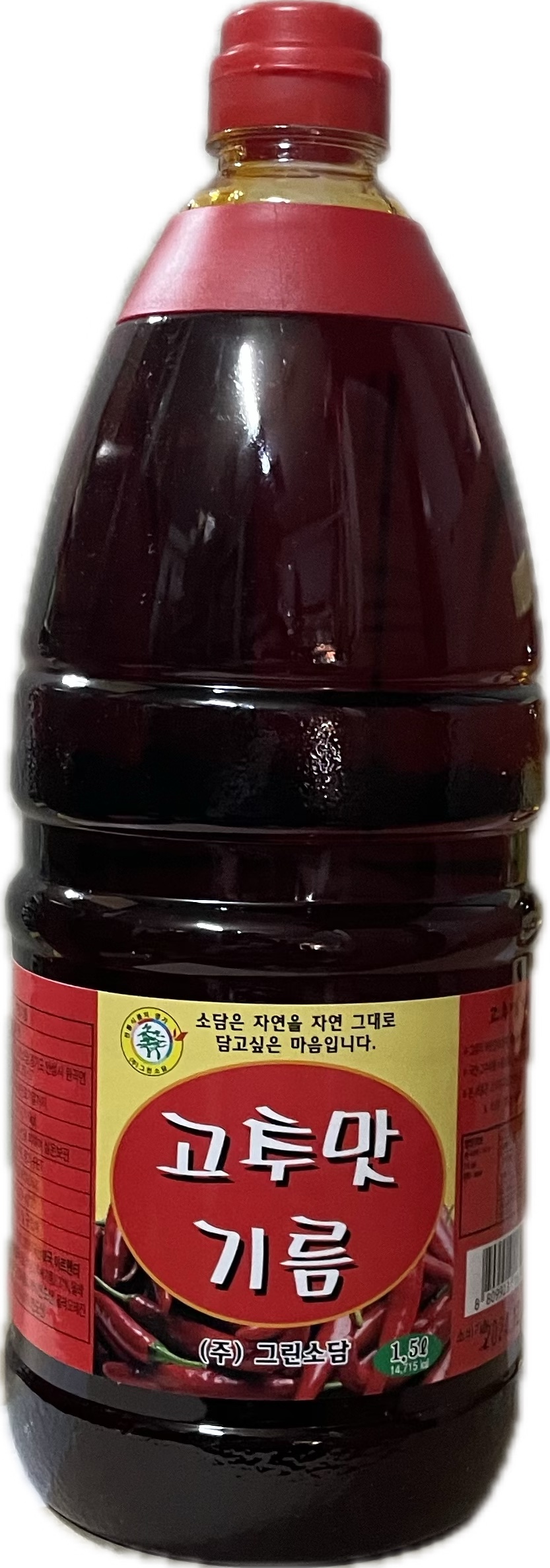 소담 고추맛기름 1.5L