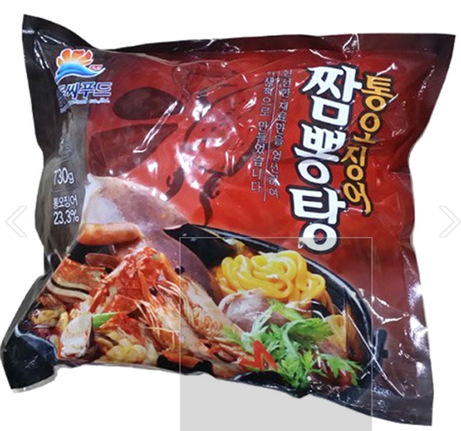 영동 통오징어짬뽕탕 730g