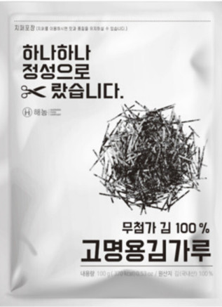 해농 고명김가루 100g
