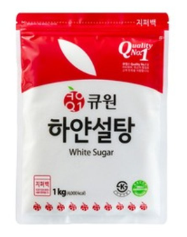 큐원 하얀설탕 1kg
