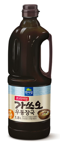 면사랑 프리미엄 가쓰오 우동장국 1.8L