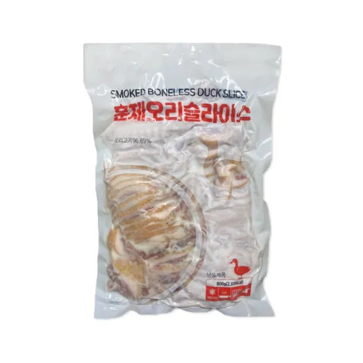 랜시_훈제오리 슬라이스(800g)