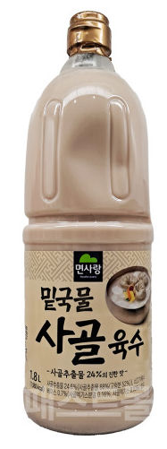 면사랑 밑국물 사골육수 1.8L