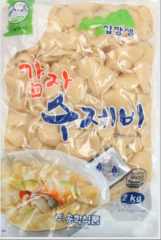 송학 감자수제비 2kg