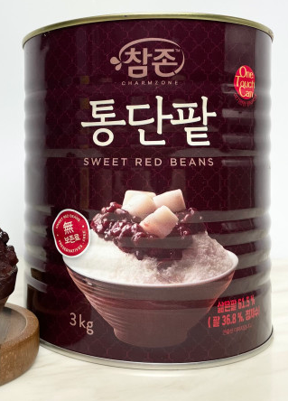 팥빙수팥(통단팥)3kg