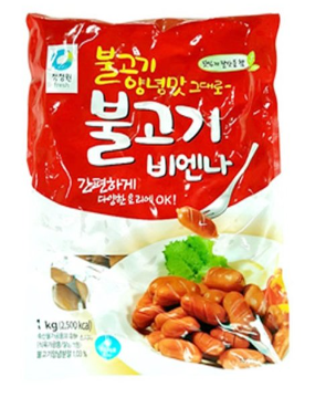 청정원 불고기비엔나 1kg