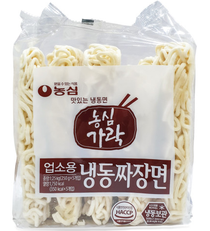농심가락 냉동짜장면 (250g x 5개 1봉)