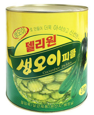 델리원 생오이피클 3kg